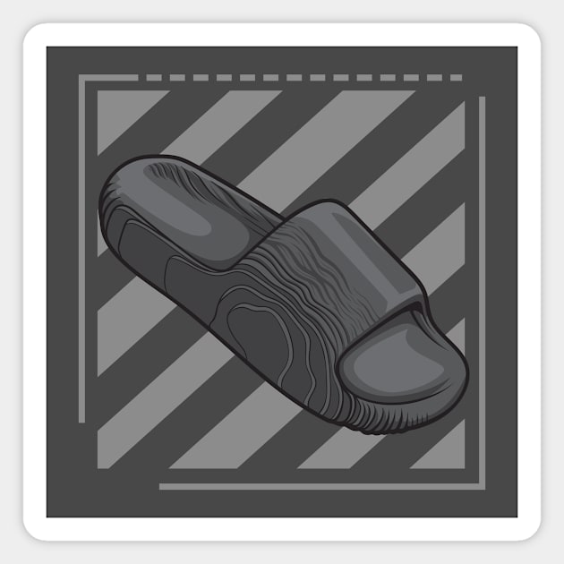 Carbon Clog Shoes Magnet by milatees